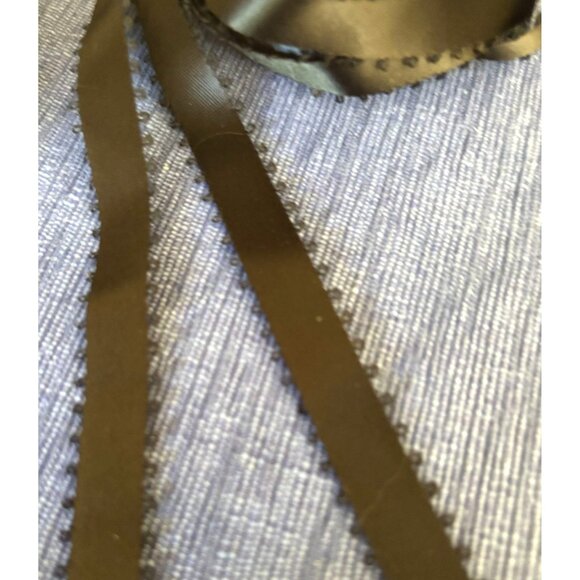 VTG Black Assorted Decorative Trim Lace & Ribbon Set Lingerie Crafts Totes - Picture 4 of 16